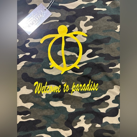 NWT Don't Touch The Turtles Box Tee In Camo Size XL - Picture 5 of 10